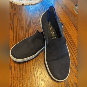 Rothy's Slip On Sneaker, size 6 women's, black